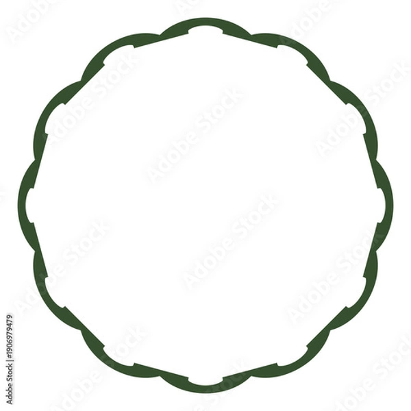 Obraz Circular Ornamente Frame
