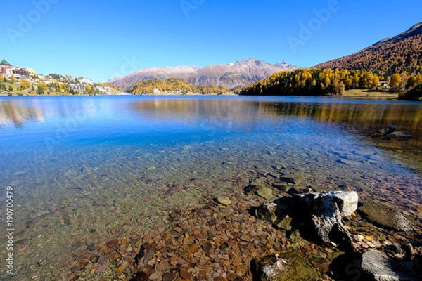 Fototapeta Lake St Moritz