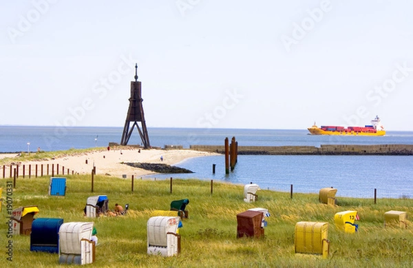 Obraz Cuxhavener Küstenlandschaft