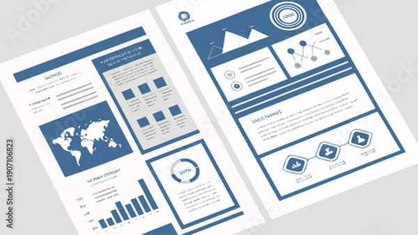 Obraz web site design template