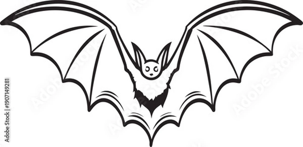 Obraz bat with wings