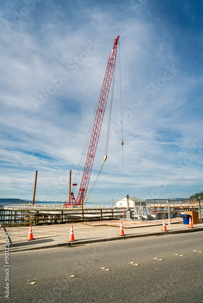Obraz Redondo Pier Construction