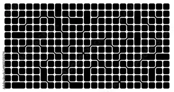 Obraz Metaball pattern organic. Circle Shapes Abstract Geometric Dot. Vector