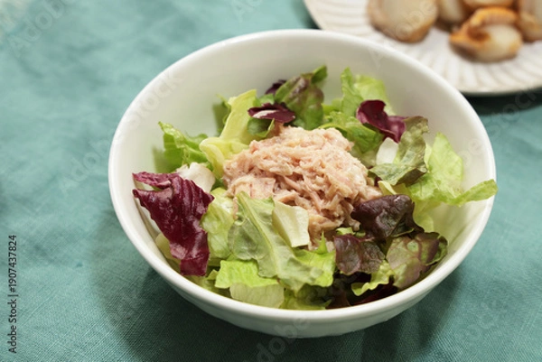 Obraz ツナと野菜のサラダ