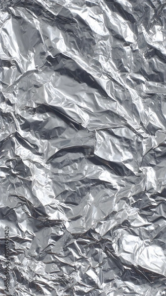 Obraz aluminum foil texture background