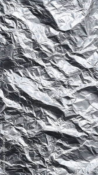 Obraz aluminum foil texture