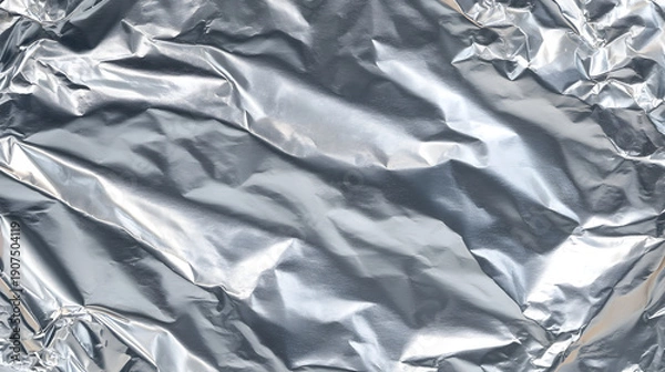 Obraz aluminum foil background