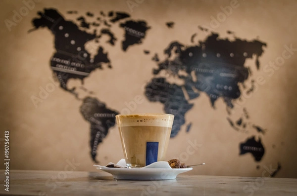 Obraz Coffee around the world