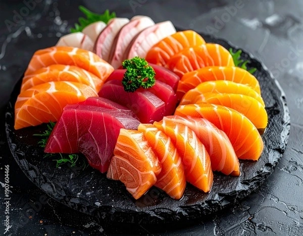 Obraz sushi on a plate