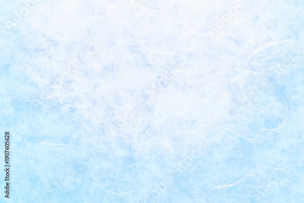 Obraz 水色の和紙