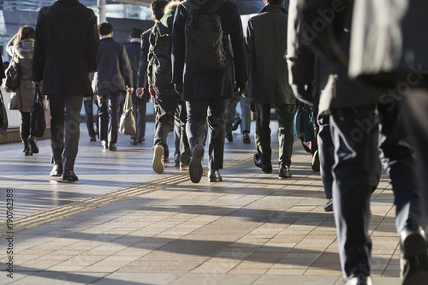 Fototapeta 東京の通勤イメージ