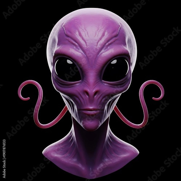 Fototapeta 深紅の宇宙人