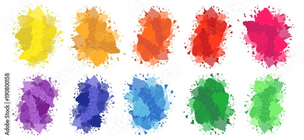 Obraz Farb Flecken Wasserfarbe