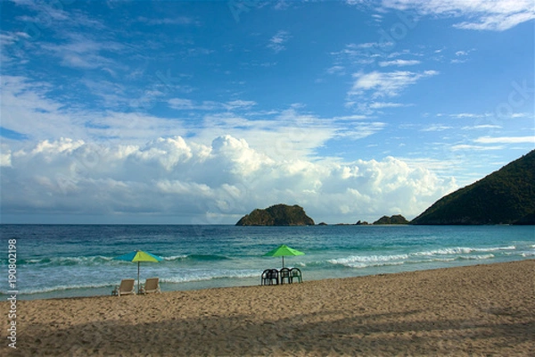 Obraz Caribbean beach