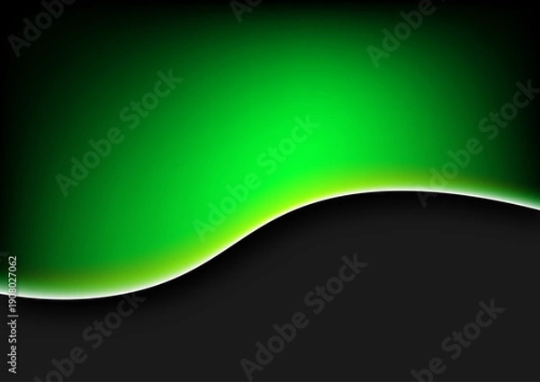 Obraz Abstract modern background with a radiant gradient blur wave design