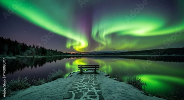 Obraz reflection in the water