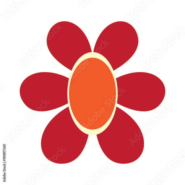 Fototapeta Isolated flower image