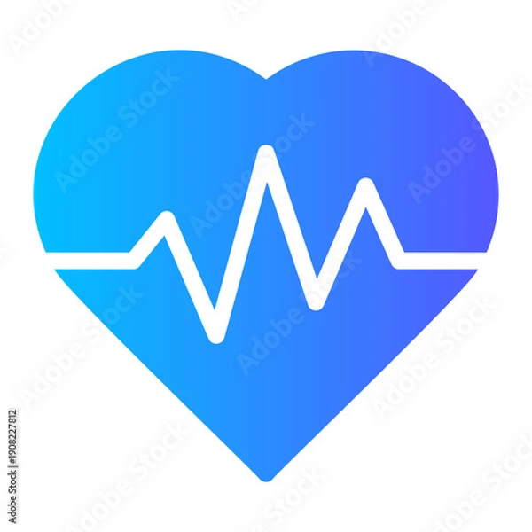 Obraz daily health app gradient icon