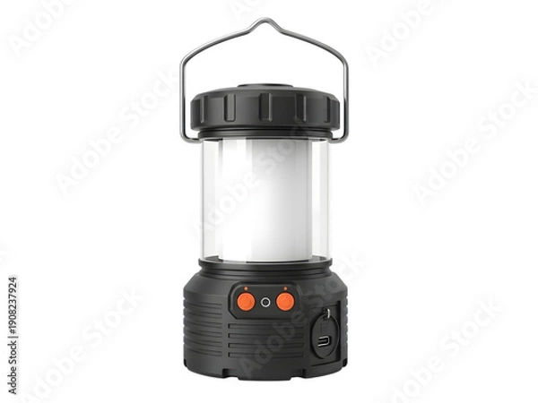 Fototapeta flashlight isolated on a transparent background