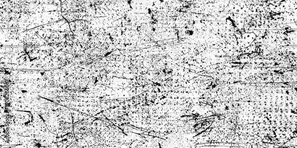 Obraz Scratched grungy endless pattern . seamless pattern texture. Organic overlay pattern . Vector repeatable scratchy texture .Screen print endless pattern texture. Scratches background texture.
