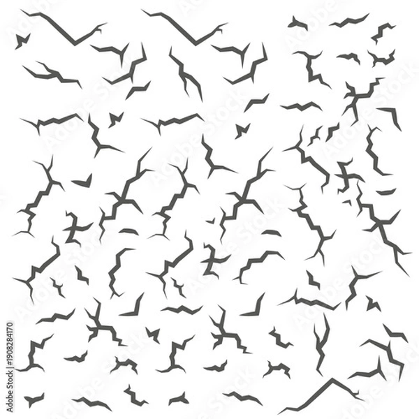 Obraz Abstract background with cracks and fractures.