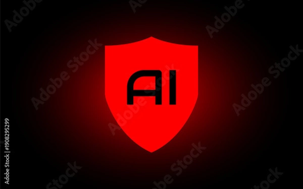 Obraz Artificial Intelligence ,AI chipset on circuit board, futuristic Technology Concept	
