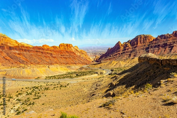 Obraz The sandstone ridge