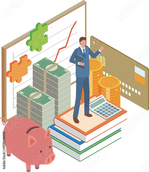 Obraz マネーリテラシーが高い男性