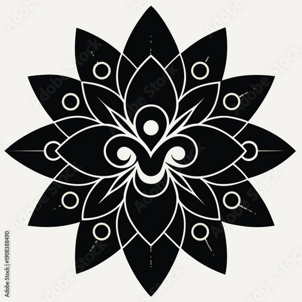 Obraz A plain off white background with no discernible objects or features present