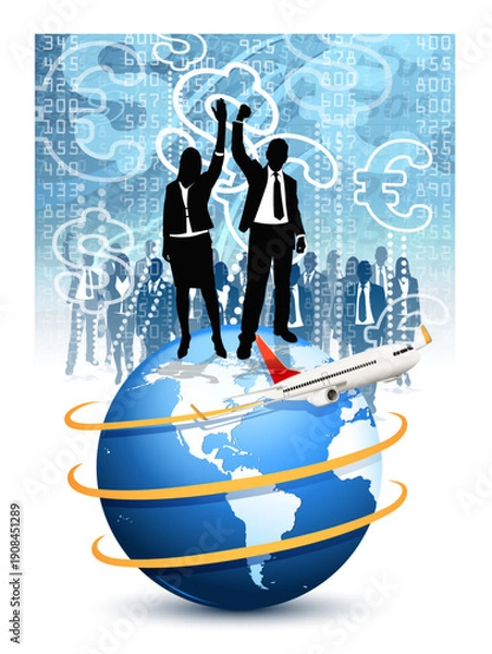 Fototapeta successful managers