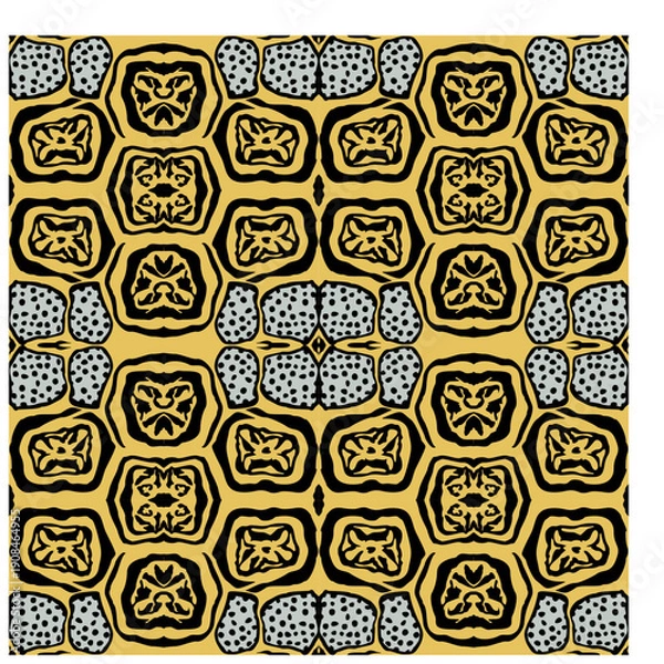 Fototapeta Pattern Marsupilami unique