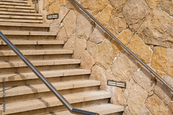 Obraz Stairs and stones