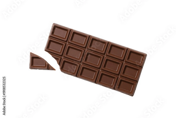 Obraz シンプルな板チョコ