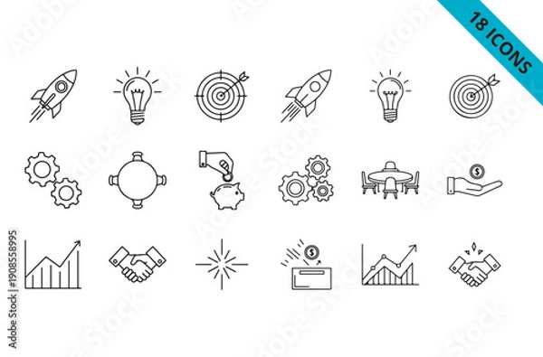 Fototapeta Secure Online Download Icon Vector EPS