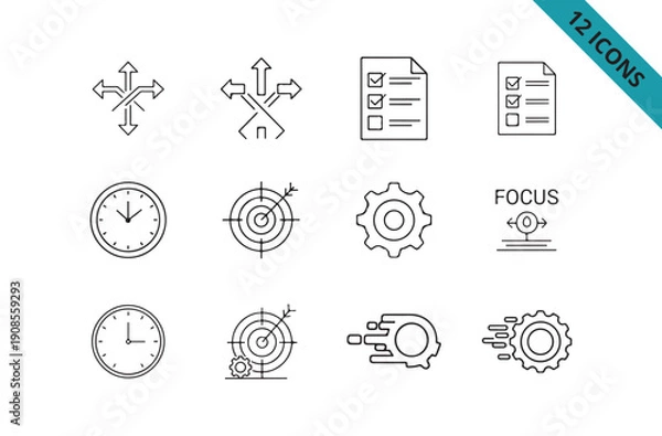 Fototapeta Modern Web Download Icon Vector EPS