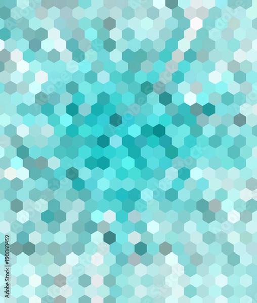 Fototapeta hexagon abstract background