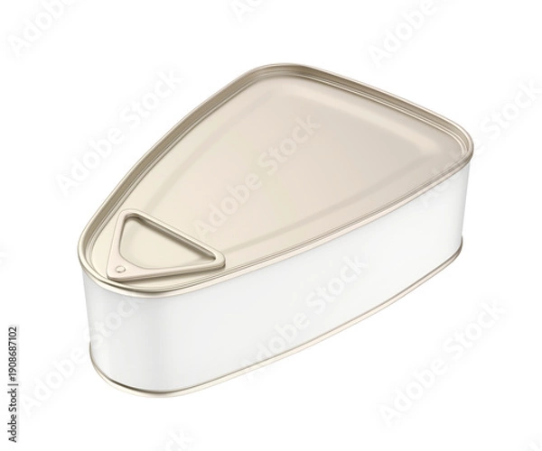 Obraz Canned ham on transparent background