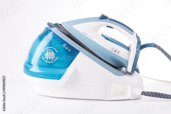 Obraz iron white background