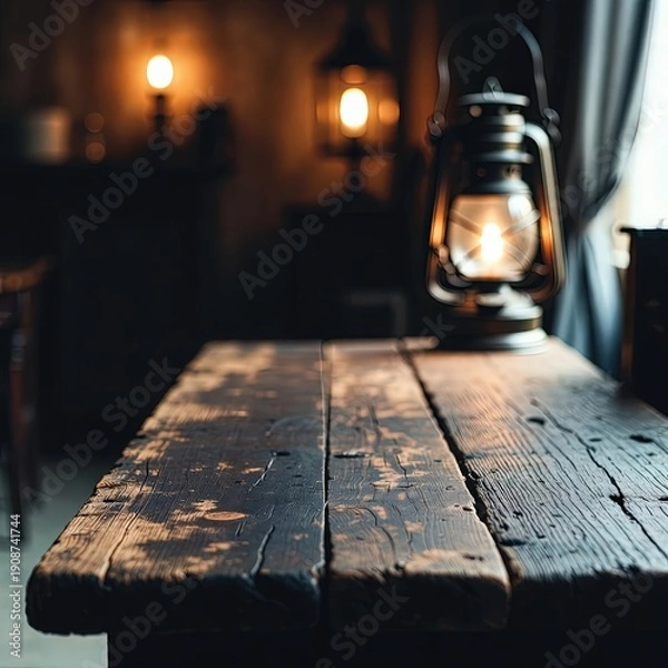 Obraz 
Sophisticated image in rustic minimalist style.