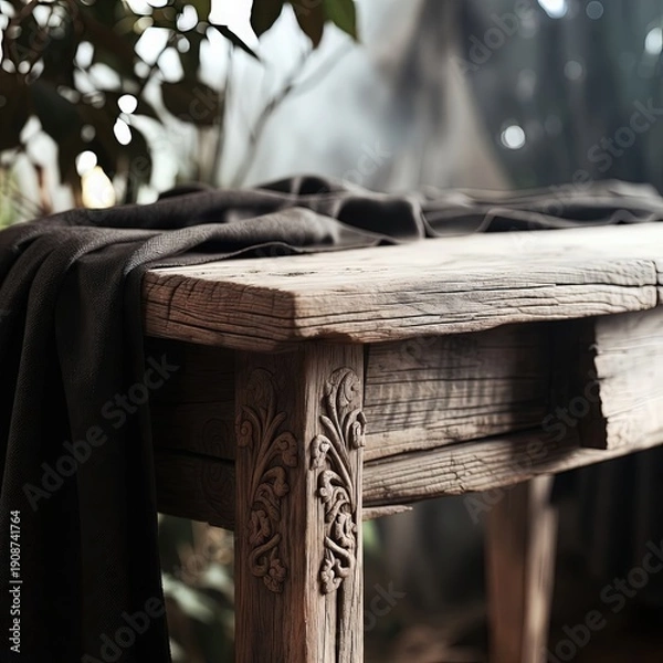 Obraz 
Sophisticated image in rustic minimalist style.