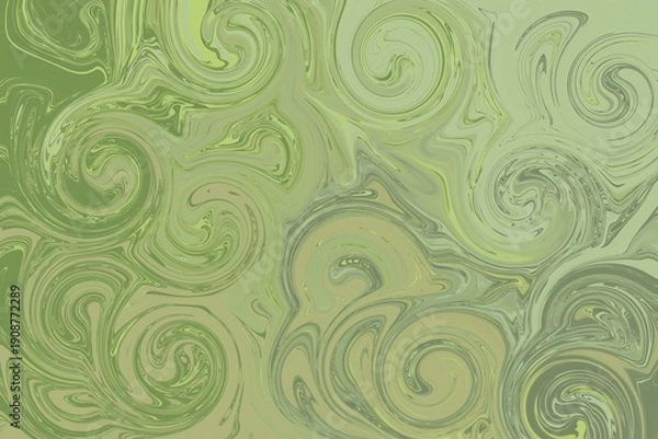 Obraz Green and light green color marble pattern seamless background