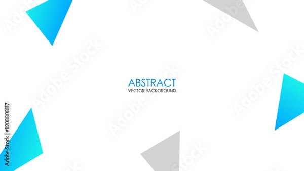 Obraz 爽やかなビジネス背景　ベクター素材	