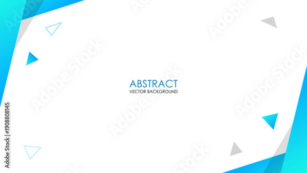 Obraz 爽やかなビジネス背景　ベクター素材	