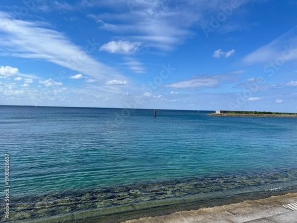 Obraz 北谷の海岸