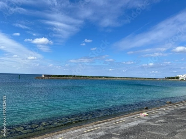 Obraz 北谷の海岸