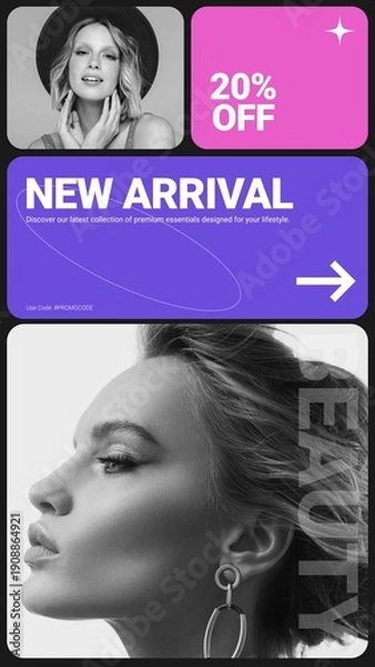 Fototapeta Vertical Multiscreen Slide 1