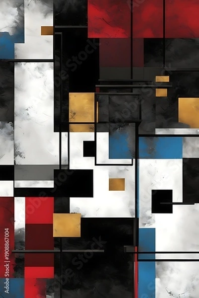 Fototapeta abstract geometric background