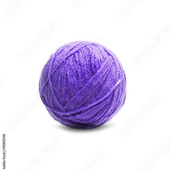 Fototapeta Ball of Threads wool yarn