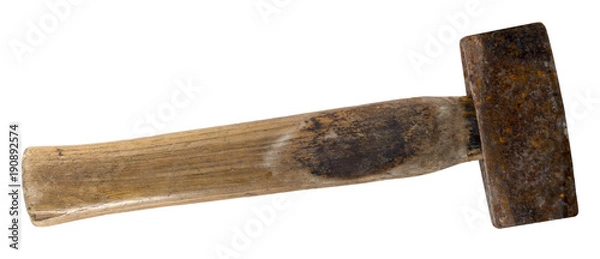Obraz Rusty Old Lump Hammer