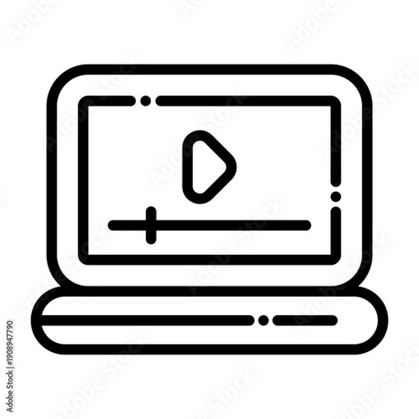 Obraz Laptop Icon Design